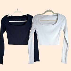 Alo Yoga Soft Rib Crop Top